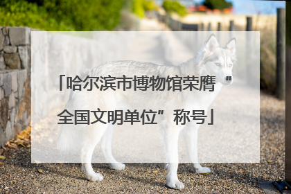 哈尔滨市博物馆荣膺“全国文明单位”称号